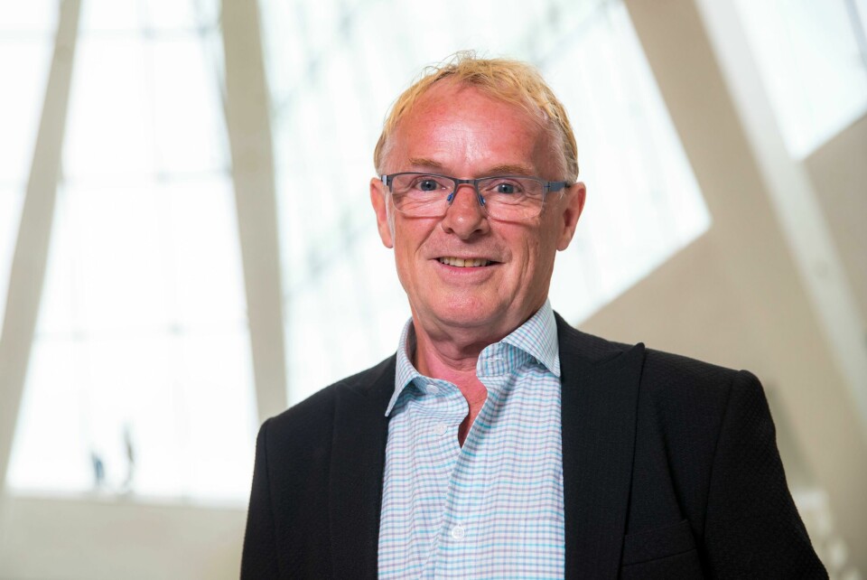 Per Sandberg. Oslo 20190806. Per Sandberg er deltaker i årets utgave av TV2-sendte Skal vi danse. Deltakerne blir presentert på Operaen i Oslo tirsdag.Foto: Håkon Mosvold Larsen / NTB