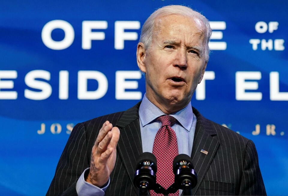 U.S. President-elect Joe Biden speaks as he announces members of economics and jobs team at his transition headquarters in Wilmington, Delaware, U.S., January 8, 2021. REUTERS/Kevin Lamarque U.S. President-elect Joe Biden speaks as he announces members of economics and jobs team at his transition headquarters in Wilmington, Delaware, U.S., January 8, 2021. REUTERS/Kevin Lamarque