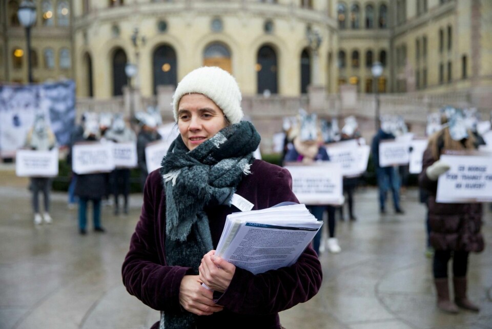 Siri Martinsen, leder i NOAH – for dyrs rettigheter, representerer bare en av mange organisasjoner som opplever at anmeldelser av alvorlig og straffbar miljøkriminalitet ikke blir fulgt opp av politiet. Foto: Cornelius Poppe/NTB Siri Martinsen, leder i NOAH – for dyrs rettigheter, representerer bare en av mange organisasjoner som opplever at anmeldelser av alvorlig og straffbar miljøkriminalitet ikke blir fulgt opp av politiet. Foto: Cornelius Poppe/NTB