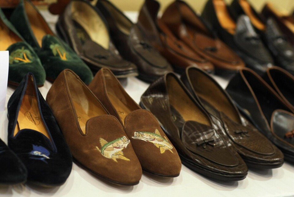 MIAMI BEACH, FL - JUNE 02: Shoes from Bernard L. Madoff's estate are seen on display before they are auctioned off on Saturday at the Miami Beach Convention Center on June 2, 2011 in Miami Beach, Florida. The auction held by the U.S. Marshals Service are items seized from Madoff's Palm Beach home after he was charged with his $65 billion Ponzi scheme. Madoff is serving a 150 year federal prison sentence. Joe Raedle/Getty Images/AFP MIAMI BEACH, FL - JUNE 02: Shoes from Bernard L. Madoff's estate are seen on display before they are auctioned off on Saturday at the Miami Beach Convention Center on June 2, 2011 in Miami Beach, Florida. The auction held by the U.S. Marshals Service are items seized from Madoff's Palm Beach home after he was charged with his $65 billion Ponzi scheme. Madoff is serving a 150 year federal prison sentence. Joe Raedle/Getty Images/AFP