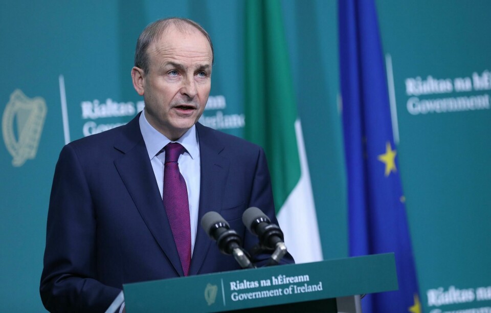 Irish Prime Mininster Micheal Martin holds a press briefing to introduce the publication of a report by Ireland's Commission of Investigation into Mother and Baby Homes (CIMBH) at Government Buildings in Dublin on January 12, 2021. - Some 9,000 children died in Ireland's former 'mother and baby homes', where unmarried mothers were separated from their infant offspring, according to an official report published on Tuesday. Ireland's Commission of Investigation into Mother and Baby Homes (CIMBH) found 'disquieting' levels of infant mortality at the institutions -- operating in the historically Catholic nation as recently as 1998. (Photo by Julien BEHAL / POOL / AFP) Irish Prime Mininster Micheal Martin holds a press briefing to introduce the publication of a report by Ireland's Commission of Investigation into Mother and Baby Homes (CIMBH) at Government Buildings in Dublin on January 12, 2021. - Some 9,000 children died in Ireland's former 'mother and baby homes', where unmarried mothers were separated from their infant offspring, according to an official report published on Tuesday. Ireland's Commission of Investigation into Mother and Baby Homes (CIMBH) found 'disquieting' levels of infant mortality at the institutions -- operating in the historically Catholic nation as recently as 1998. (Photo by Julien BEHAL / POOL / AFP)