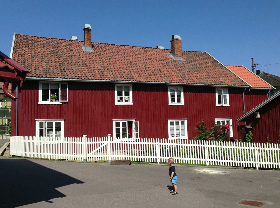 Slik så Marie Olaussens 400 kvadratmeter store hus ut etter omfattende renovering. Huset fikk to utleieenheter, noe som ga gode ekstrainntekter. ETTER: Slik så Marie Olaussens 400 kvadratmeter store hus ut etter omfattende renovering. Huset fikk to utleieenheter, noe som ga gode ekstrainntekter. Foto: Privat