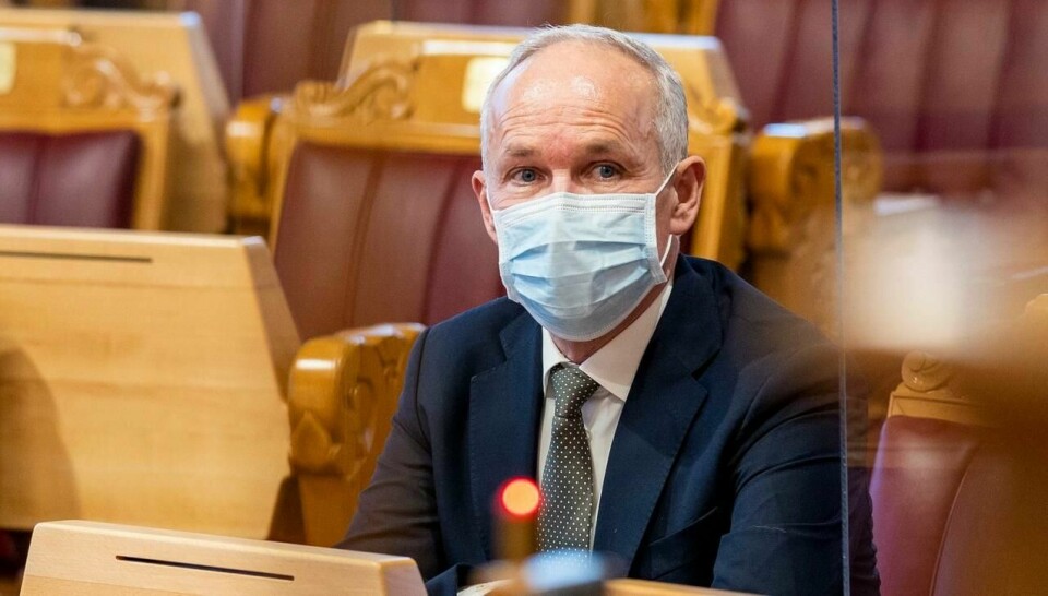 Finansminister Jan Tore Sanner (H).
