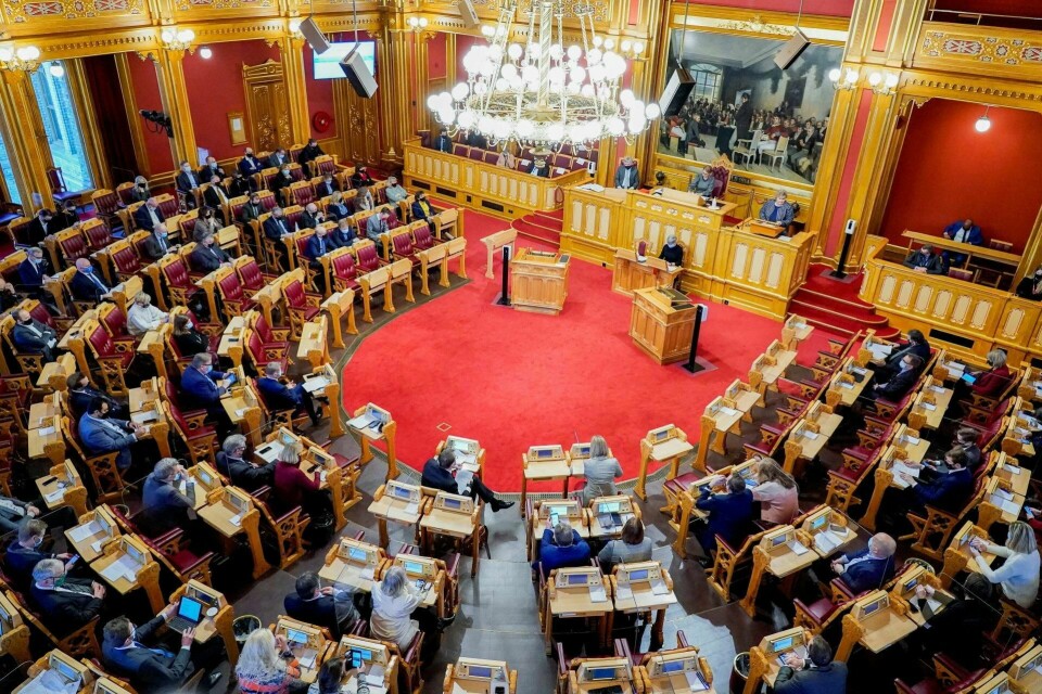 Flertallet på Stortinget vender tommelen ned for en kraftig økning av minstepensjonen. Foto: Håkon Mosvold Larsen/NTB