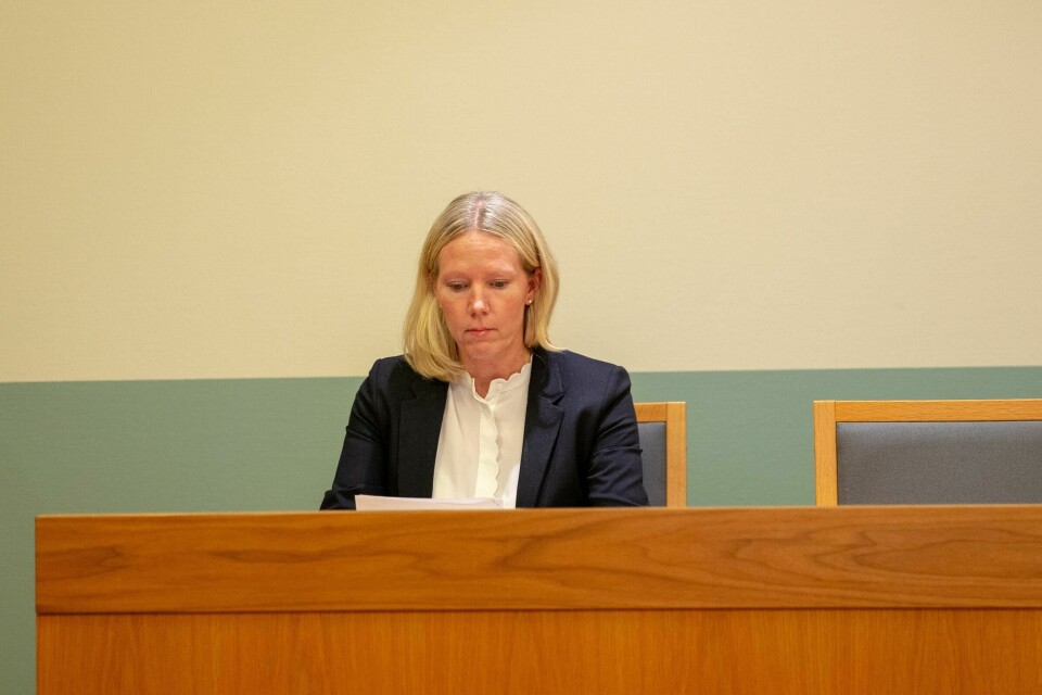 Advokat Sille Heidar er mannens forsvarer under rettssaken. Advokat Sille Heidar er mannens forsvarer under rettssaken.