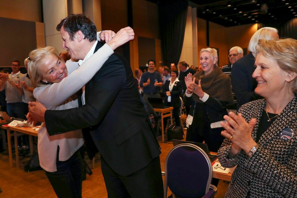 2019: Berit Kjøll ble valgt til idrettspresident på Lillehammer. I salen var det 172 delgater, tre med ikke-norske navn. Foto: Geir Olsen/NTB