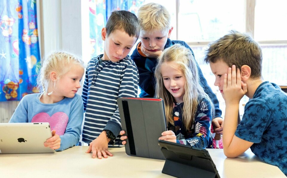 Finnes det egentlig gode grunner og planer bak det å digitalisere undervisningen ytterligere, undrer kronikkforfatteren. Foto: Gorm Kallestad/NTB