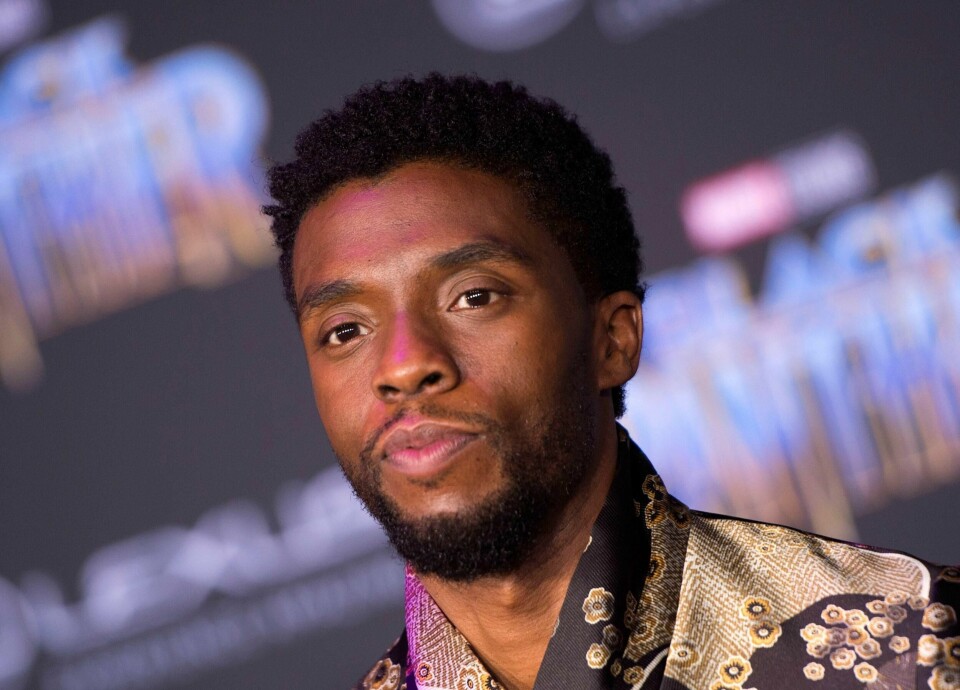Den avdøde skuespilleren Chadwick Boseman vant pris under Golden Globe-utdelingen.