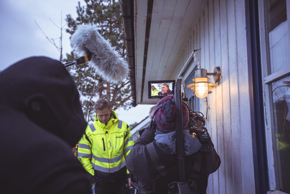 Arne Børresen leter etter de forsvunne Apenes-knivene Arne Børresen leter etter de forsvunne Apenes-knivene