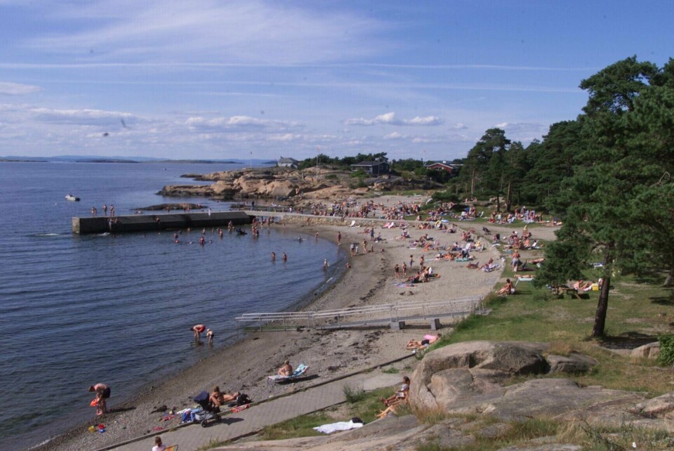 Solvikens hyttenaboer, med Glenn Bjare Andersen i spissen, mener kommunen ser gjennom fingrene med at et titalls campingvogner står ulovlig plassert i et parkbelte mellom campingplassen og Oslofjorden. Solviken badeplass og camping