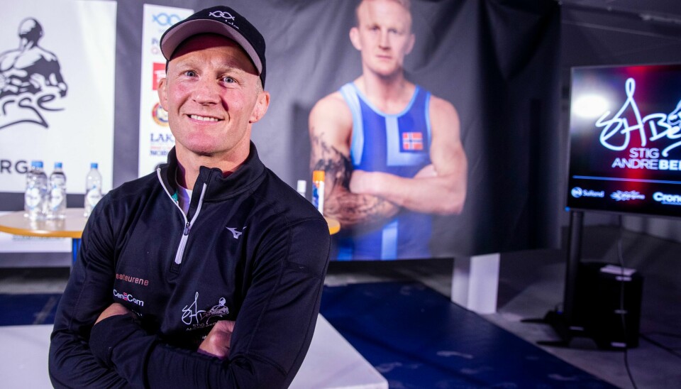Bryteren Stig-André Berge kjemper om OL-plass lørdag. Foto: