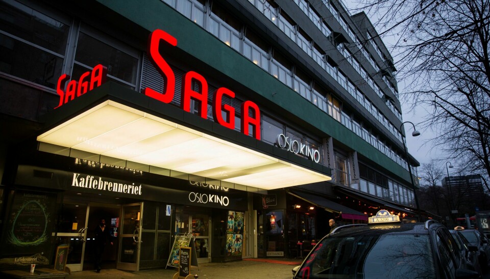 Saga Kino. Saga kino, eksteriør