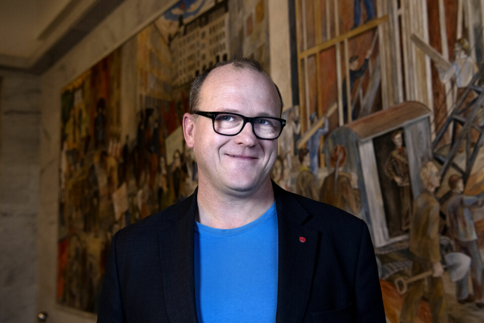 Frode Jacobsen., leder i Oslo Arbeiderparti. Frode J