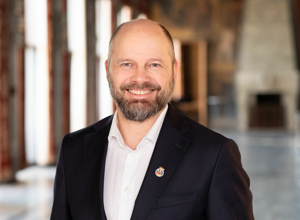 Rasmus Reinvang, byråd for byutvikling (MDG). Portrett av byråd Rasmus Reinvang