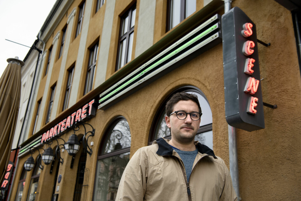 Dan-Michael Danino er daglig leder på Parkteatret scene og bar på Grünerløkka. Dan-Michael Danino. Daglig leder på Parkteatret scene og bar på Grünerløkka, om formiddagen 12. mars 2020, like før Norge stengte