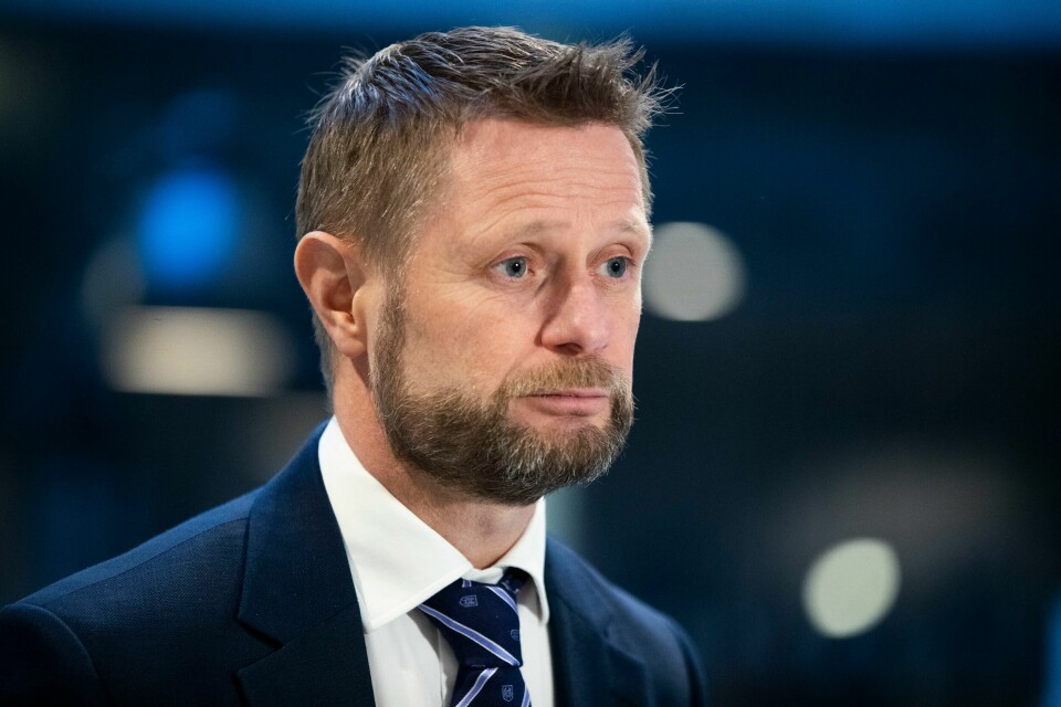 Helse- og omsorgsminister Bent Høie (H). Helse- og omsorgsminister Bent Høie (H).