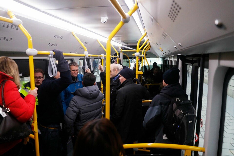 Rute 11 B er historie, men savnet etter å stå trangt er stor, skriver Hanne Mauno. Trengselen på bussrute 11 B er historie, men savnet etter å stå trangt er merkbart, skriver Hanne Mauno.