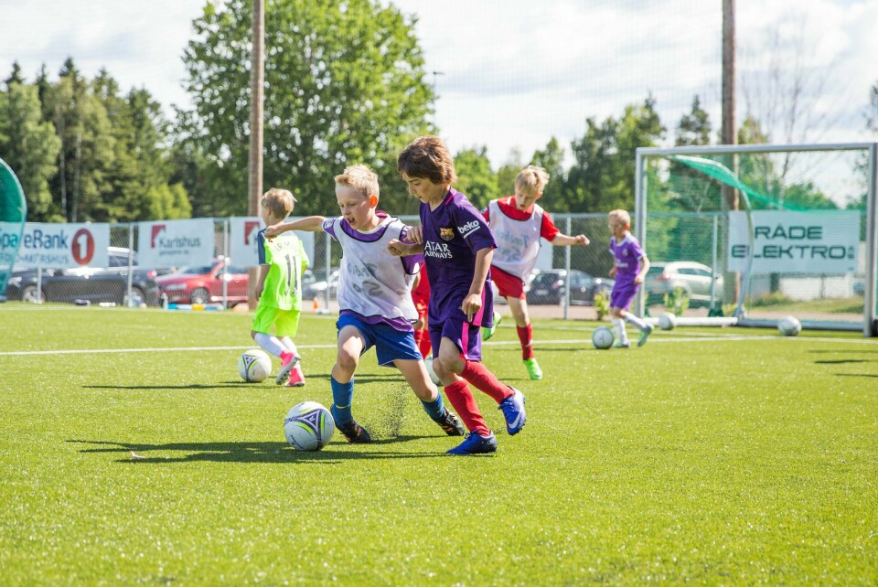 NFF Østfold har tirsdag utsatt seriestart på alle nivåer (illustrasjonsfoto). Jamie Carragher 23 International Soccer School i Råde.
