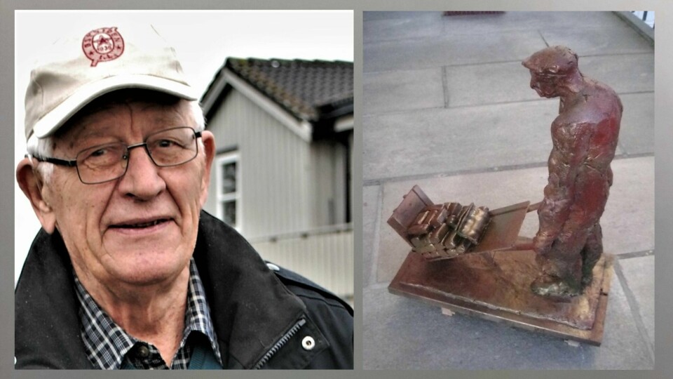 «Flere har sendt bidrag til produksjon av monumentet.» «Flere har sendt bidrag til produksjon av monumentet.»