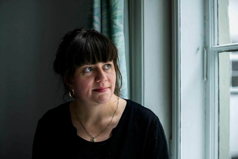 Klar med sin femte roman: Mirjam Kristensen. FOTO: HELLE GANNESTAD