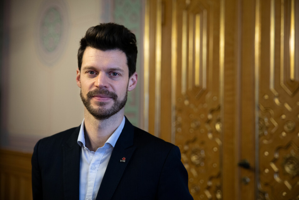 Rødt-leder Bjørnar Moxnes. Rødt-leder Bjørnar Moxnes