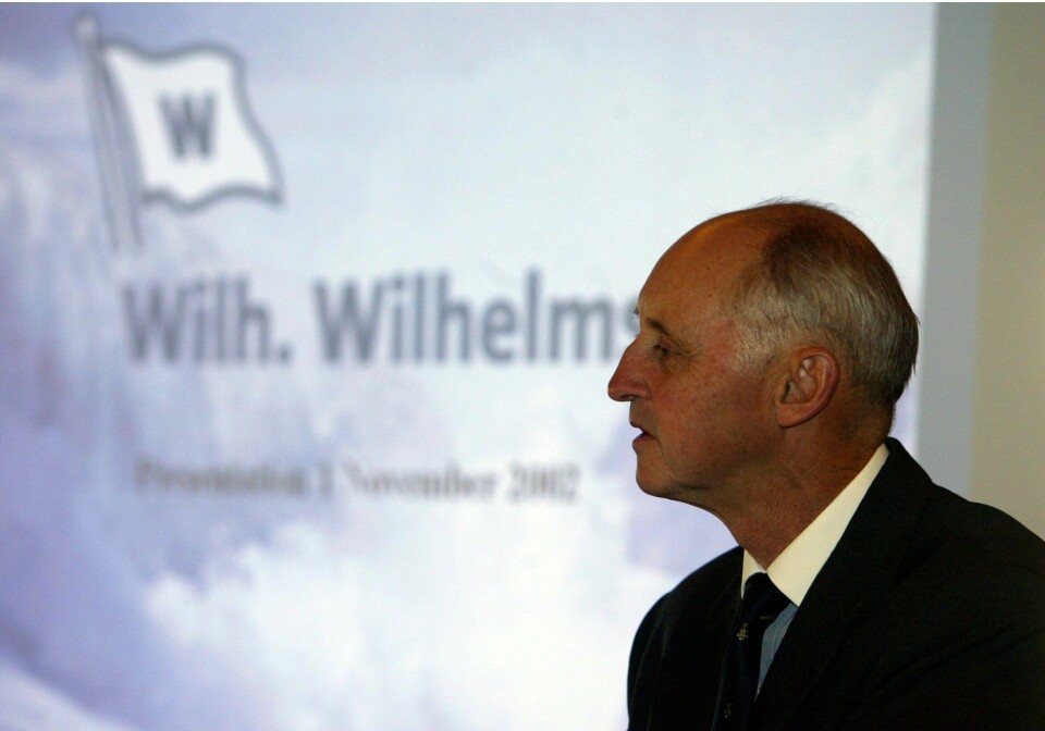 Nylig avdøde Wilh. Wilhelmsen ledet en familie som bygde seg opp en ulovlig milliardformue i utlandet. .