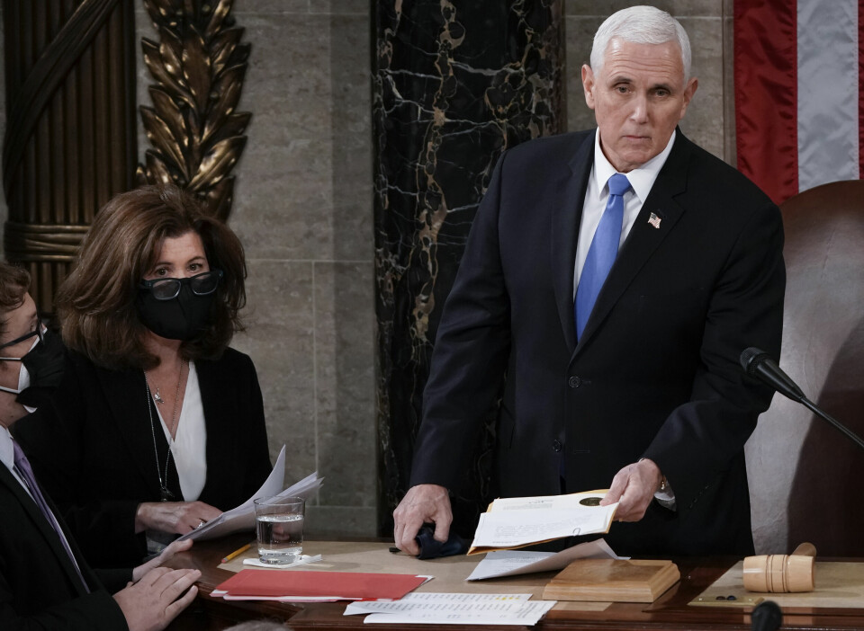 Tidligere visepresident Mike Pence.