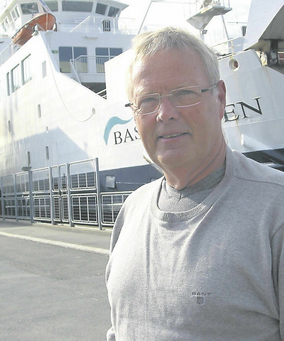 Gruppeleder Tomas C. Archer i Moss Ap. FOTO: PAUL NORBERG