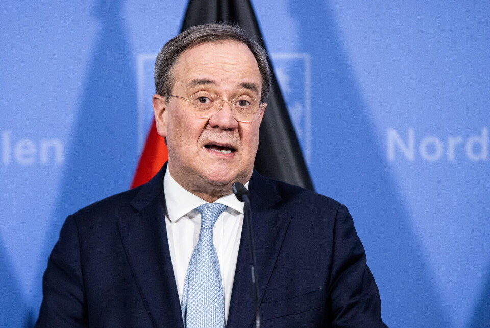 Armin Laschet, leder for det tyske kristeligdemokratiske partiet CDU. Armin Laschet, leder for det tyske kristeligdemokratiske partiet CDU.