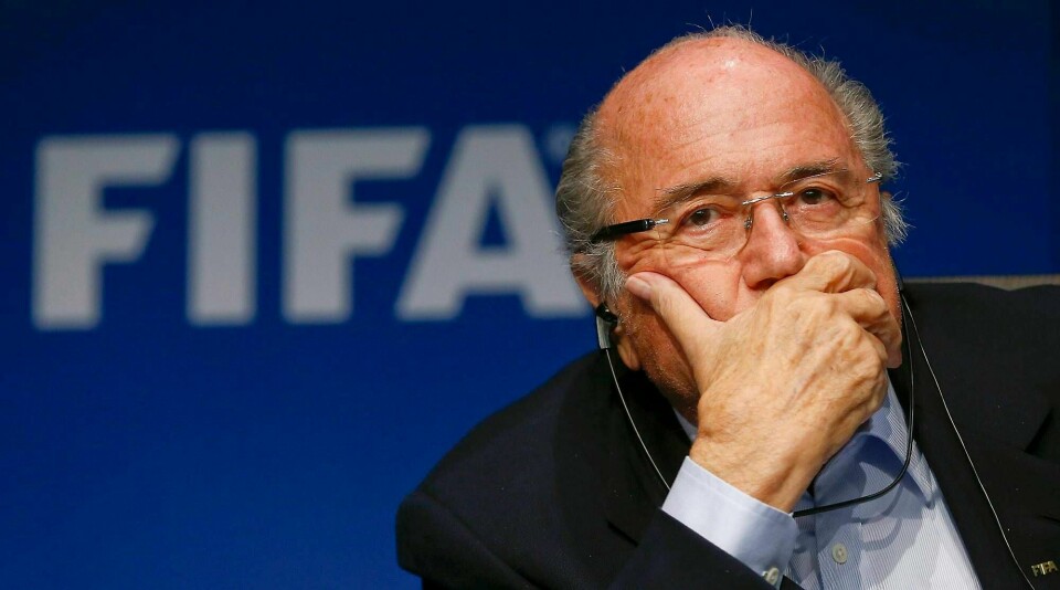 FIFA-president Sepp Blatter ser ikke bort fra at fotball-VM i 2022 kan komme til å kollidere med vinter-OL. FOTO: ARND WIEGMANN/REUTERS/NTB SCANPIX