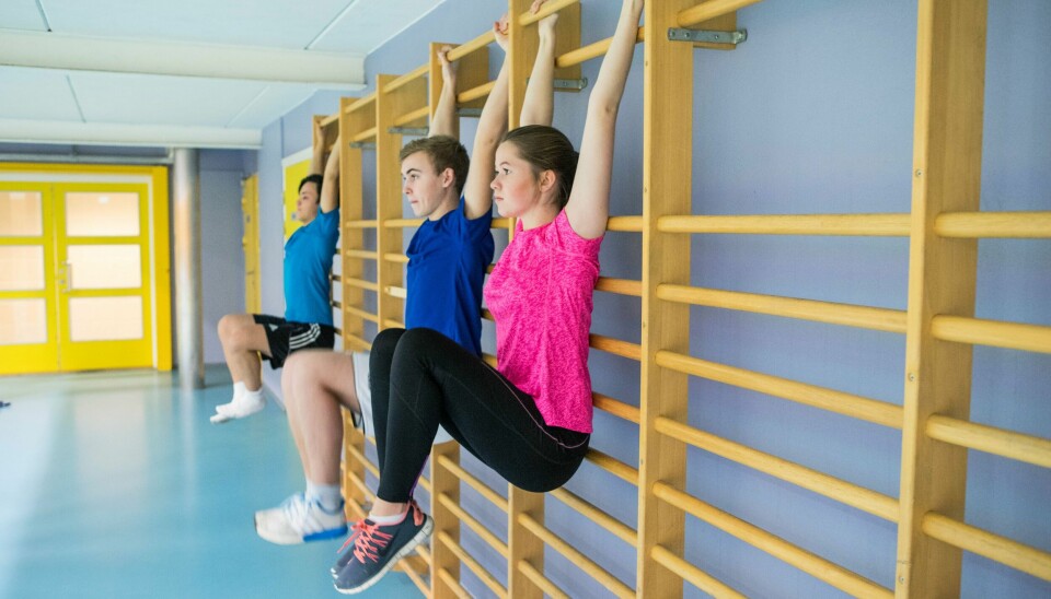 Gym skaper prestasjonspress, mener innleggsforfatter. Gym skaper prestasjonspress, mener innleggsforfatter.