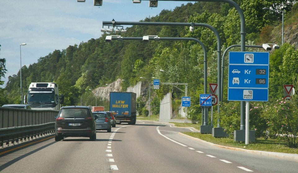 54-åringen syklet midt i kollektivfeltet på E18 Mosseveien ut av Oslo fra Ormsund mot Ulvøya. Illustrasjonsfoto.