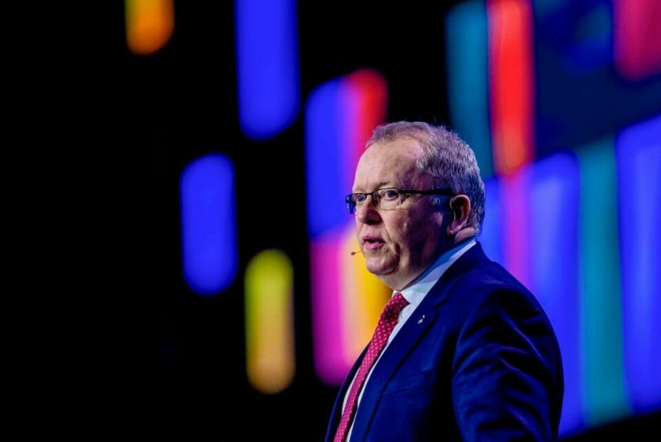 Oljebransjen har gått sammen om et forslag om å endre skattereglene for petroleumsbransjen, ifølge konsernsjef Eldar Sætre i Equinor. Foto: Stian Lysberg Solum / NTB scanpix
