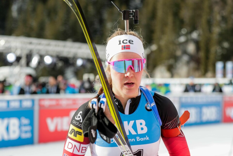 Karoline Knotten er blant dem som er tatt ut på elitelandslaget i skiskyting. Foto: Berit Roald / NTB scanpix