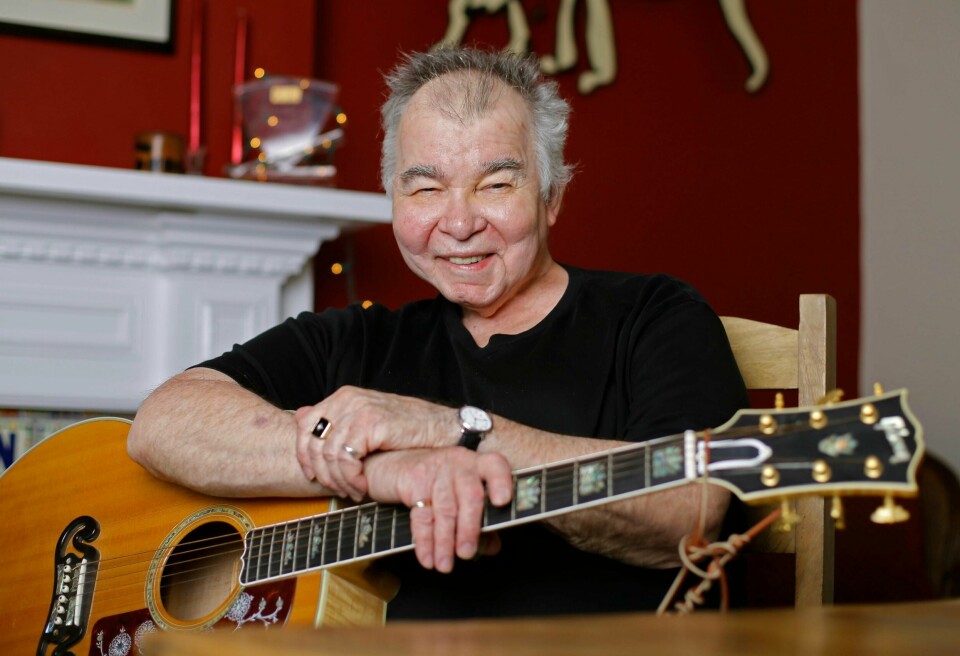 John Prine hjemme i Nashville i 2017.