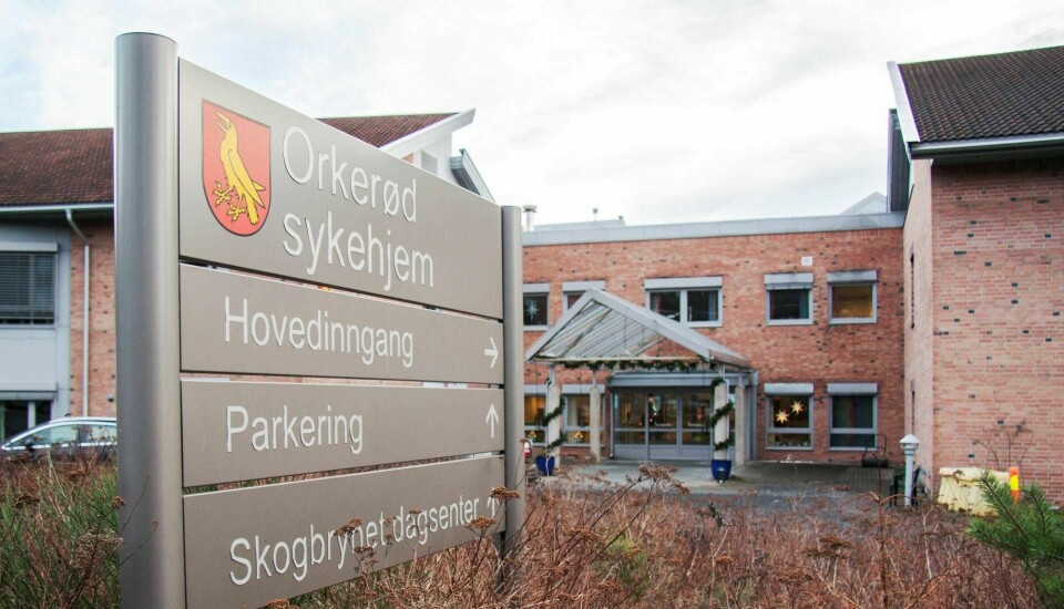 Orkerød sykehjem.