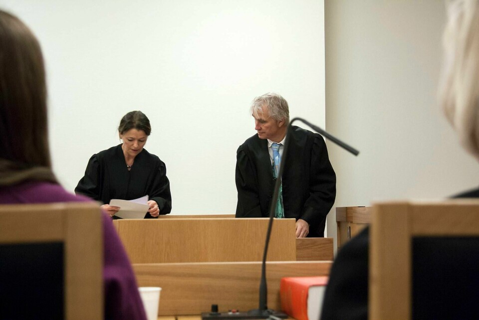 Bistandsadvokat Tone Monclair representerer den avdødes familie, mens Jon Granrud er aktor. Hovedtiltalte risikerer flere års fengsel. FOTO: KENNETH STENSRUD