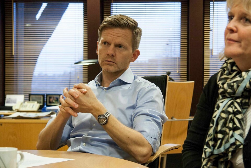 Moss Høyre, her ved ordfører Tage Pettersen, håper på ja-stemning når politikerne i Moss skal komme med sine innspill til KVU-en om my Oslofjordkryssing. FOTO: KENNETH STENSRUD