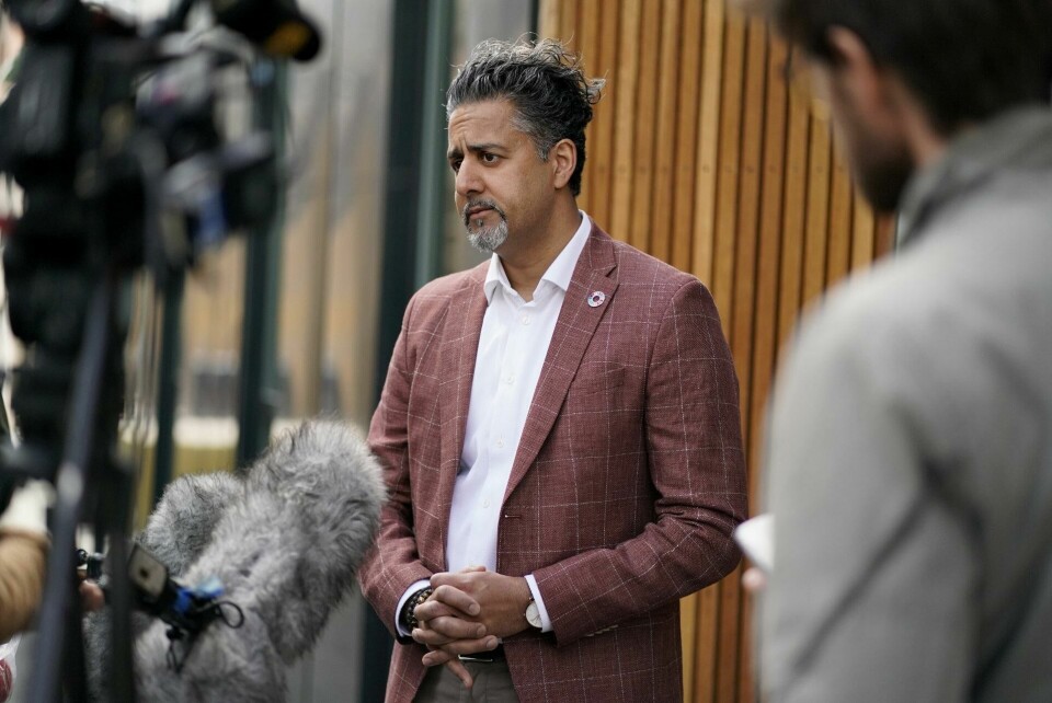 Kulturminister Abid Raja (V) informerte lørdag om regler for store arrangementer i sommer. Foto: Fredrik Hagen / NTB scanpix Kulturminister Abid Raja (V) informerte lørdag om regler for store arrangementer i sommer. Foto: Fredrik Hagen / NTB scanpix