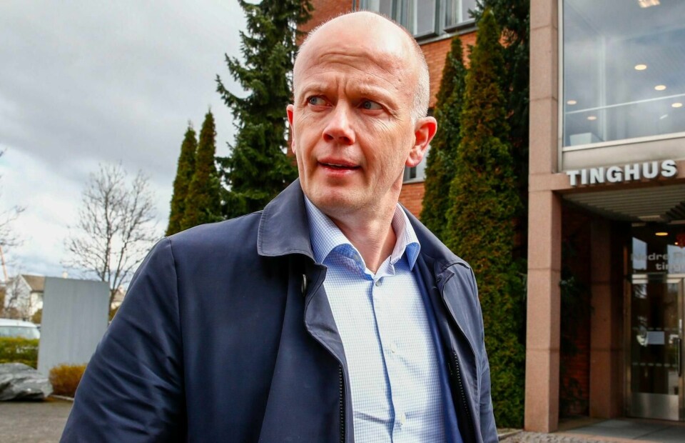 Tom Hagens advokat Svein Holden.