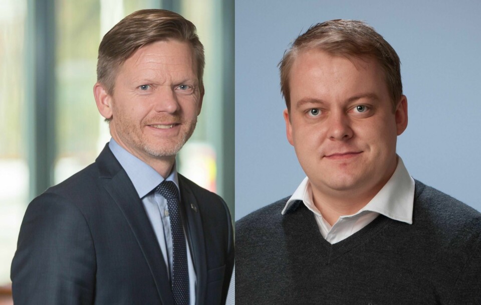 Tage Pettersen (til venstre) og Erlend Wiborg stiller seg til disposisjon for en ny stortingsvalgperiode.