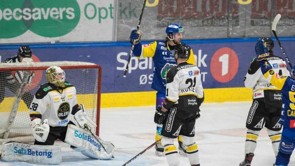 Fra en kamp mellom Oilers og Storhamar. Foto: Terje Pedersen / NTB scanpix