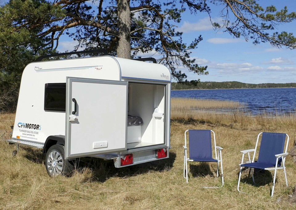 Micro Camper fra CW Motor er blant de enkleste og rimeligste løsningene på markedet i dag. Foto: CW Motor/NTB scanpix Micro Camper fra CW Motor er blant de enkleste og rimeligste løsningene på markedet i dag. Foto: CW Motor/NTB scanpix