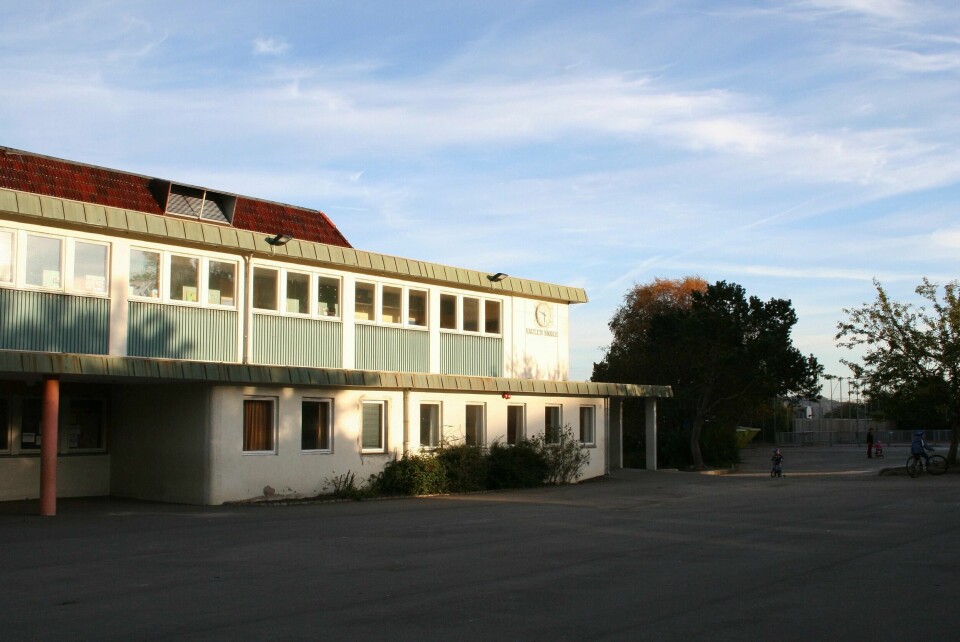 Vaulen skole. Foto: RA