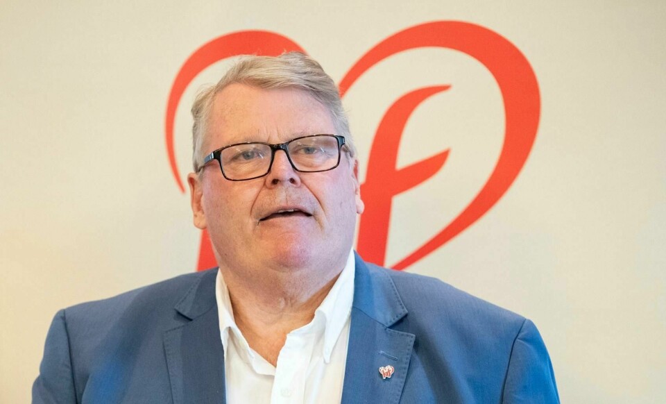 Parlamentarisk leder Hans Fredrik Grøvan i KrF.