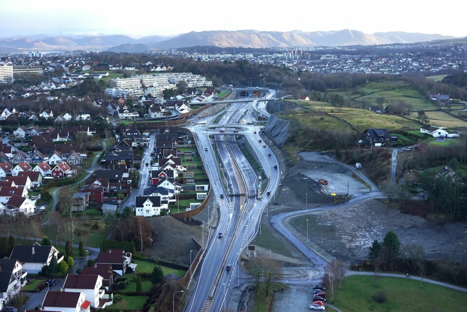 Ryfast er snart klar for åpning. Foto: Statens vegvesen