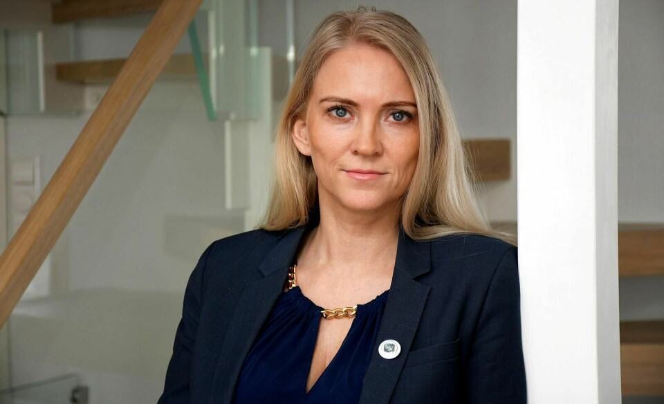 Sykepleierforbundets Lill Sverresdatter Larsen. Foto: Rune Stoltz Bertinussen/NTB scanpix