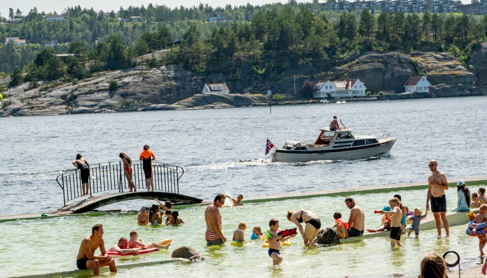 Illustrasjonsbilde: Sol og sommer i Kragerø.