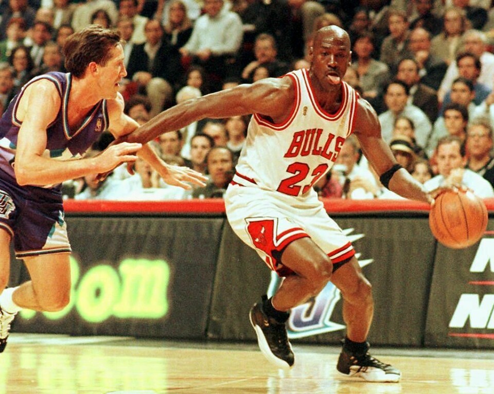 Michael Jordan i aksjon i 1997.