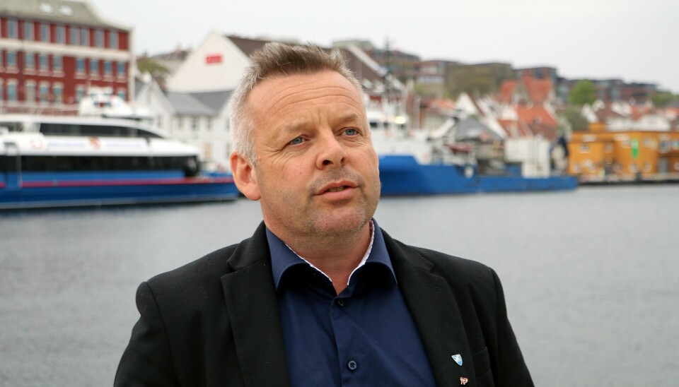 Gruppeleder i Stavanger KrF Henrik Halleland.